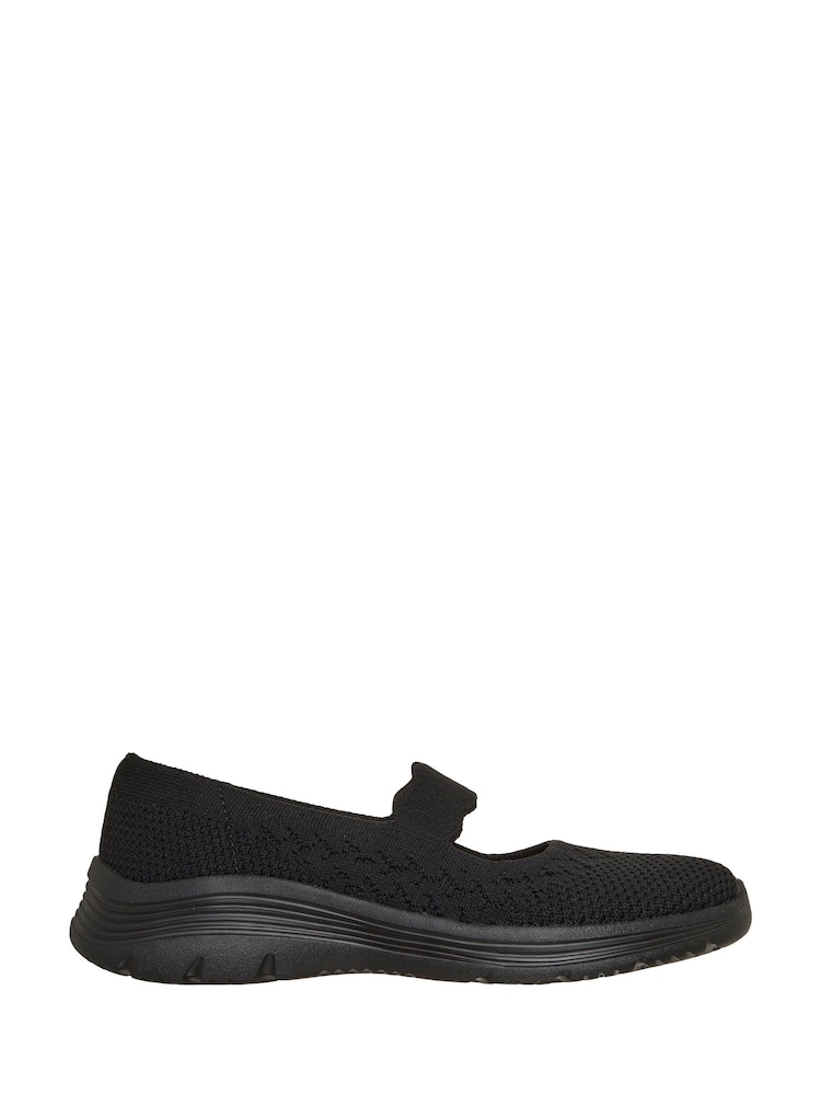 Skechers Black Bedford Trainers - Image 1 of 5 Skechers Black Bedford Trainers - Image 1 of 5