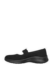 Skechers Black Bedford Trainers - Image 2 of 5