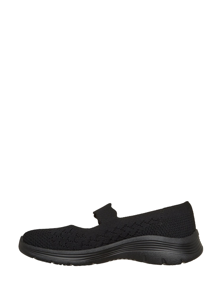 Skechers Black Bedford Trainers - Image 2 of 5 Skechers Black Bedford Trainers - Image 2 of 5