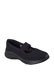 Skechers Black Bedford Trainers - Image 3 of 5