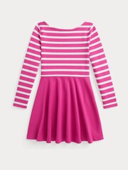 Polo Ralph Lauren Girls Stripe Contrast Dress - Imagem 2 de 2