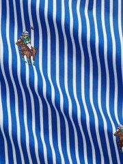Polo Ralph Lauren Blue Baby Boy Stripe Poplin Shirt and Chino Trousers Set - Image 3 of 3