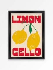 We Are Proper Good Yellow Limoncello Art Print - Image 4 of 4