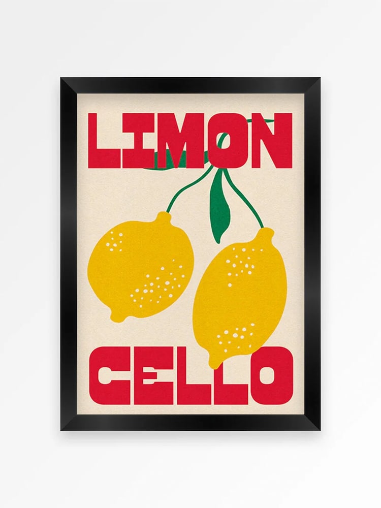 We Are Proper Good Yellow Limoncello Art Print - Image 4 of 4