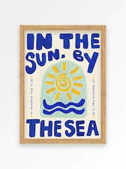 We Are Proper Good By The Sea Trio Gallery Wall Art Print Set - Image 4 of 4