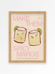 We Are Proper Good Summer Dining Gallery Wall Art Print - Image 4 of 4