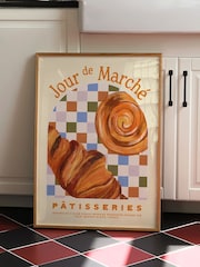 We Are Proper Good Multi Pastries Art Print - Image 1 of 3