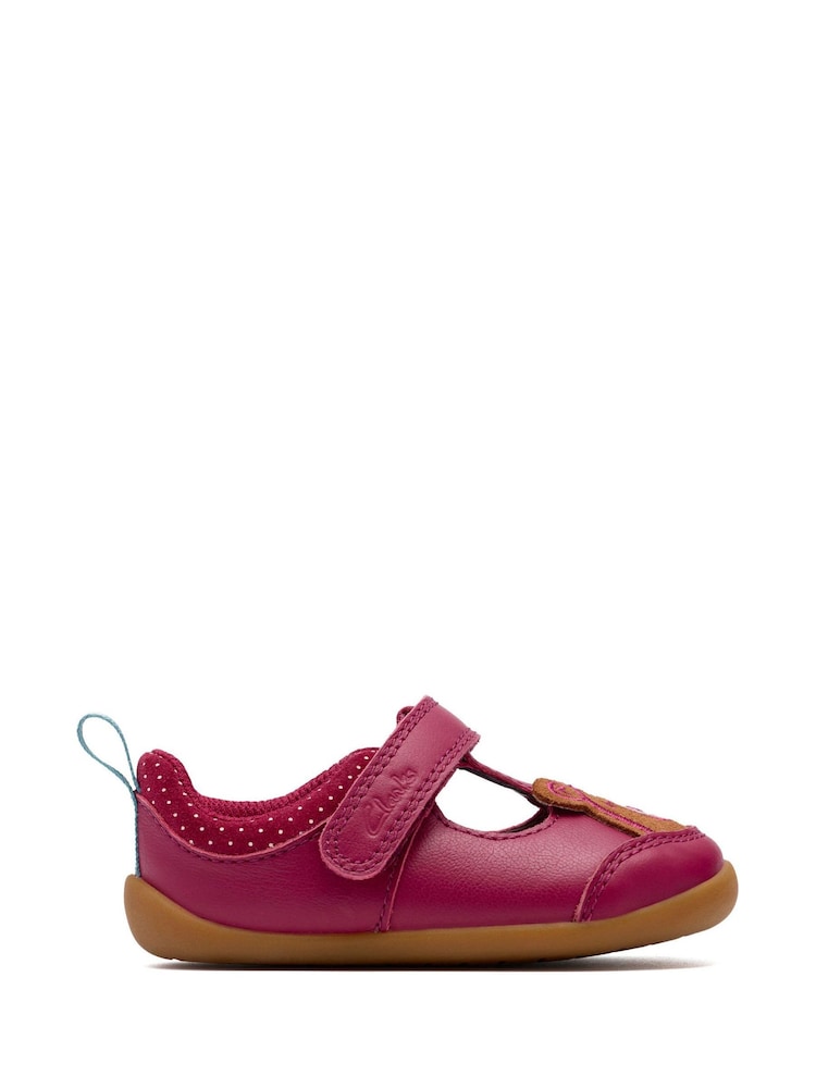 Clarks Red Pre Walker Hope Toddler Shoes - Image 1 of 6