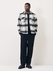 Scotch & Soda Wool Blend Check Overshirt - Imagem 2 de 5
