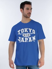 Brands In Blue Tokyo Japan Graphic Print T-Shirt - Image 1 of 5