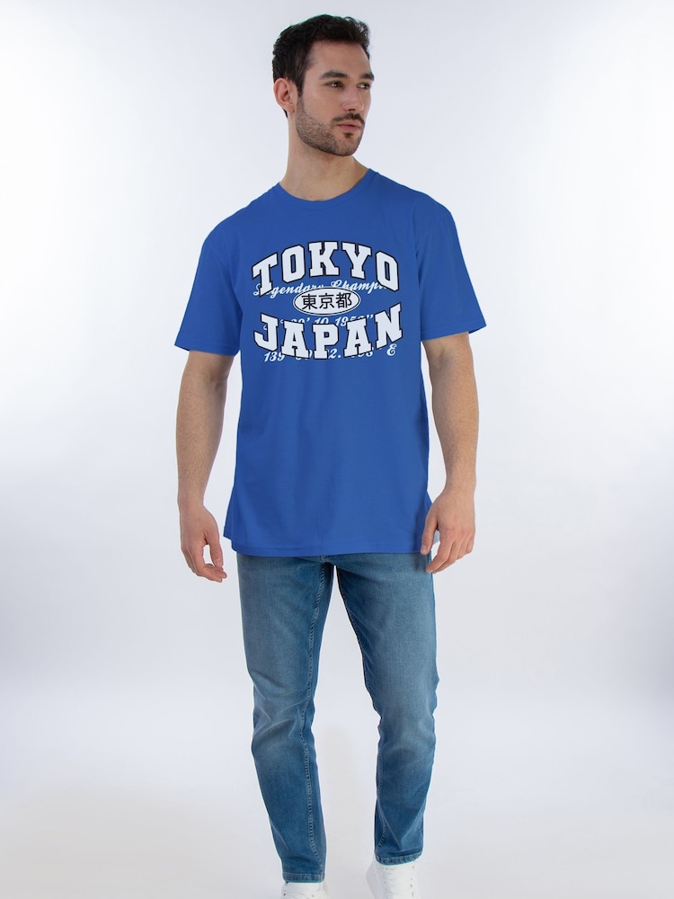 Brands In Blue Tokyo Japan Graphic Print T-Shirt - Image 2 of 5
