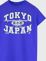 Brands In Blue Tokyo Japan Graphic Print T-Shirt - Image 4 of 5