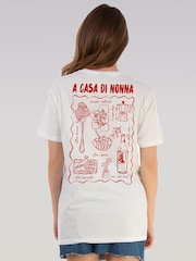 Brands In White Pomodori Freschi Graphic Print T-Shirt - Image 1 of 5