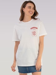Brands In White Pomodori Freschi Graphic Print T-Shirt - Image 2 of 5