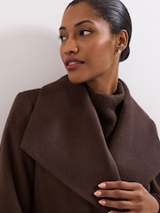 Phase Eight Brown Nicci Belted Coat - Image 5 of 7