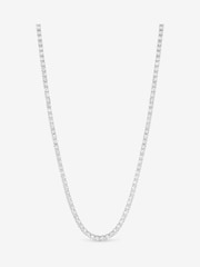 Jon Richard Silver Tone Cubic Zirconia Round Tennis Necklace - Image 1 of 3