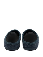 Lotus Blue Textile Slippers - Image 3 of 4