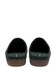 Lotus Green Textile Mule Slippers - Image 3 of 4