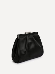 Linzi Black Flirt Ruched Clutch Bag - Image 2 of 5
