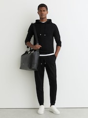 Reiss Black Billings Joggers - Image 1 of 6