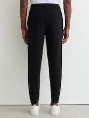 Reiss Black Billings Joggers - Image 4 of 6