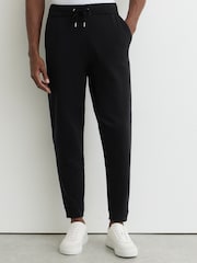 Reiss Black Billings Joggers - Image 5 of 6