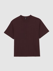 Reiss Bordeaux Tate T-Shirt - Image 2 of 6