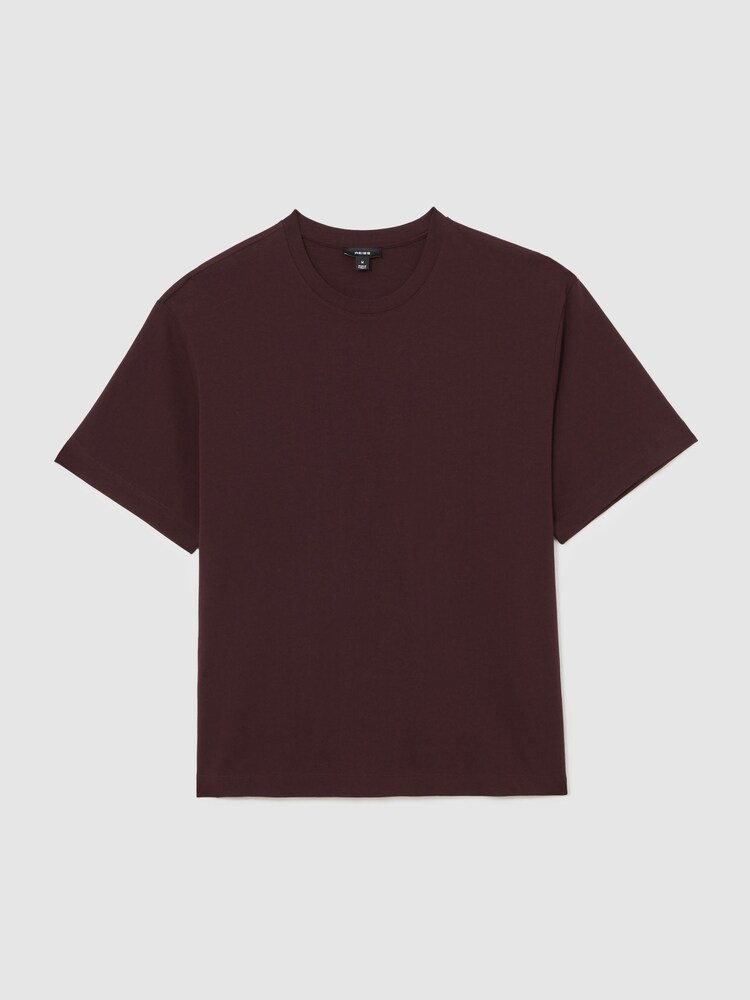 Reiss Bordeaux Tate T-Shirt - Image 2 of 6