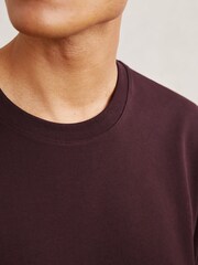 Reiss Bordeaux Tate T-Shirt - Image 3 of 6