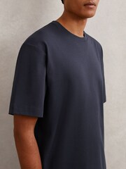 Reiss Navy Tate T-Shirt - Image 3 of 6