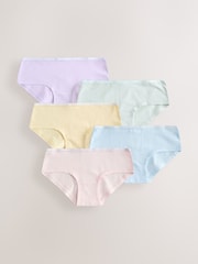 Pink/Green Hipster Briefs 5 Pack (2-16yrs) - Image 1 of 9