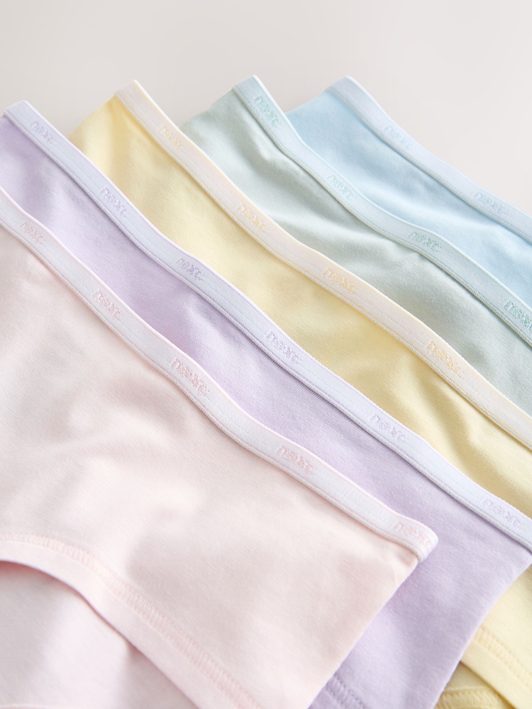 Pink/Green Hipster Briefs 5 Pack (2-16yrs) - Image 9 of 9 Pink/Green Hipster Briefs 5 Pack (2-16yrs) - Image 9 of 9