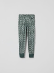 Polarn O. Pyret Green Merino Wool Nordic Long Johns Thermal - Image 1 of 2