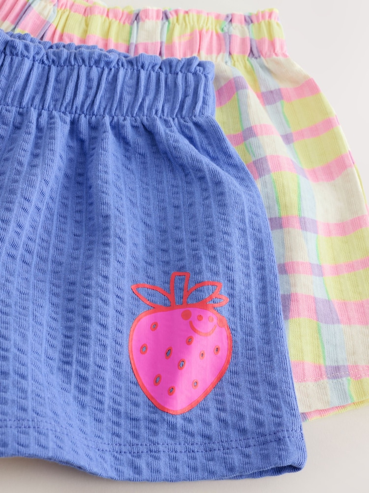 Green/Pink Top & Shorts Set 2 Pack (3mths-7yrs) - Image 12 of 12