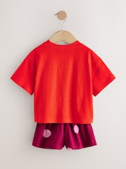 Unicorn Top & Shorts Set 2 Pack (3mths-7yrs) - Image 5 of 10