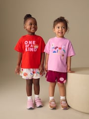 Unicorn Top & Shorts Set 2 Pack (3mths-7yrs) - Image 8 of 10