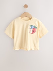 Patchwork Strawberry T-Shirts 4 Pack (3mths-7yrs) - Image 3 of 8