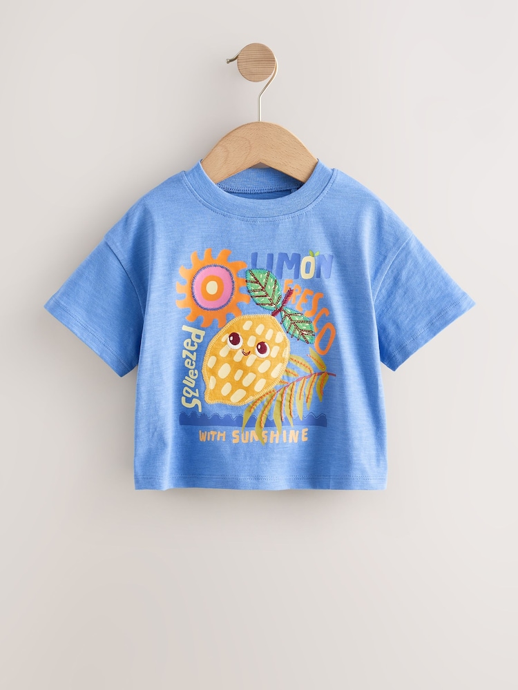 Orange/Purple - টি-শার্ট 4 প্যাক (3মাস-7বছর) - 8এর মধ্যে 2 ছবি