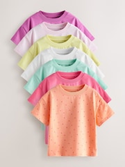 Bright T-Shirts 7 Pack (3mths-7yrs) - Image 1 of 11