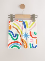 Rainbow Cycle Shorts 5 Pack (3mths-7yrs) - Image 6 of 9