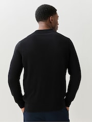 BOSS Black Asac Knitted Polo Shirt - Image 2 of 5