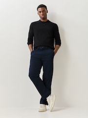 BOSS Black Asac Knitted Polo Shirt - Image 3 of 5