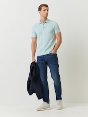 BOSS Green Paule Regular-Fit Logo Polo Shirt - Image 2 of 5