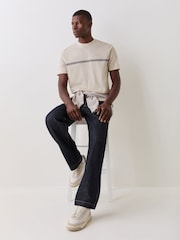 BOSS Cream Logo Regular-Fit Active T-Shirt - Image 2 of 6