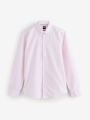 ורוד - BOSS חולצה בגזרה צרה, דגם Roan - תמונה 1 מתוך 1