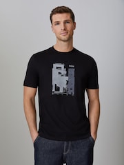 BOSS Black Graphic Regular-Fit T-Shirt - Image 1 of 4