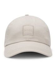 BOSS Natural Derrel 100% Cotton Logo Cap - Image 2 of 2