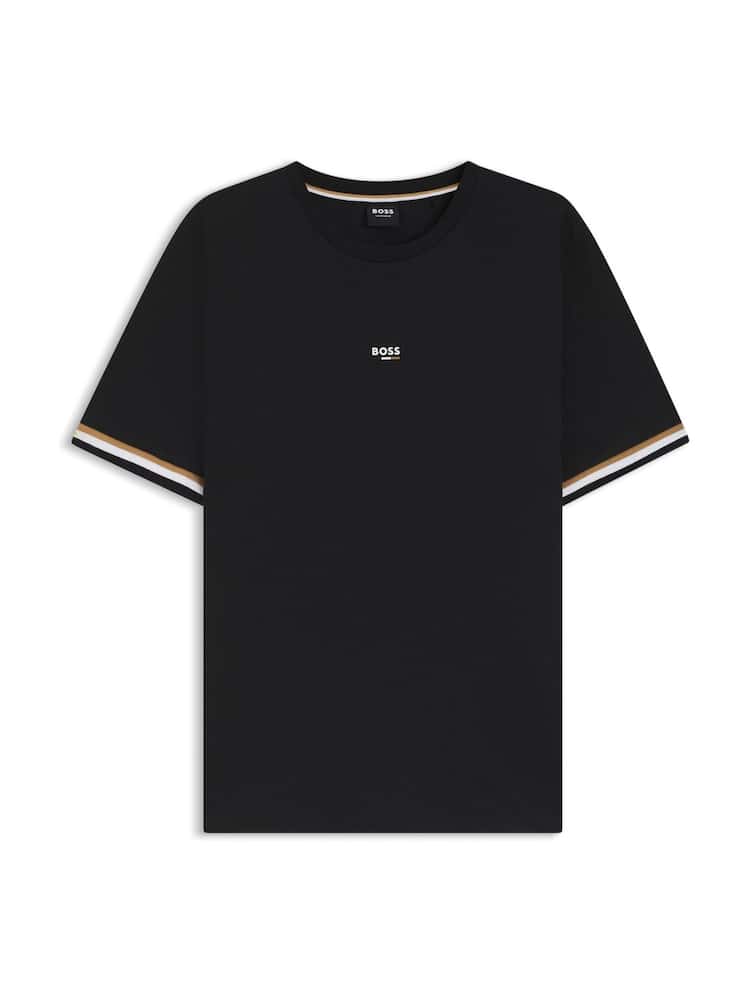 BOSS Black Iconic Logo Regular-Fit T-Shirt - Image 1 of 1 BOSS Black Iconic Logo Regular-Fit T-Shirt - Image 1 of 1