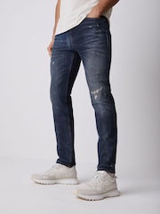BOSS Smal passform Delaware Stretch Jeans - Bilde 1 av 4