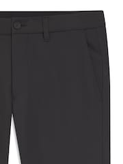 BOSS Grey Slim-Fit Commuter Trousers - Image 6 of 6